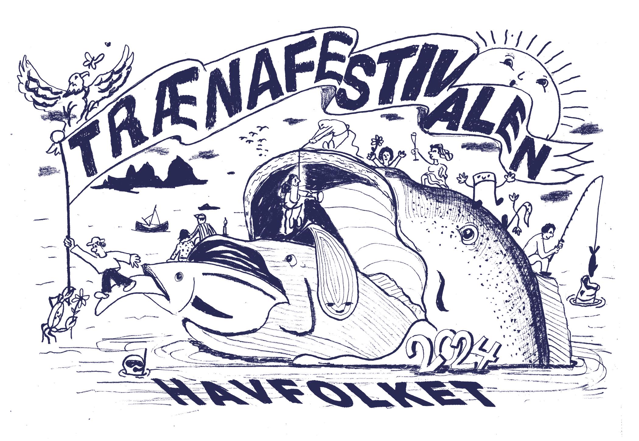 T-skjorte for Trænafestivalen